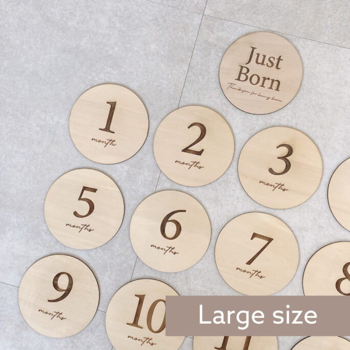 Monthly card - 13 sheet set -