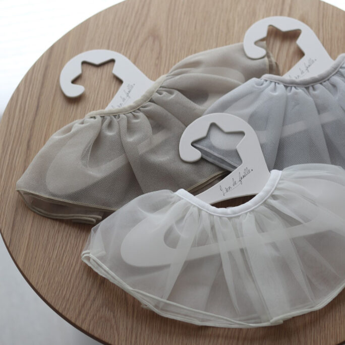 Fuwafuwa tulle reversible - 3 color -